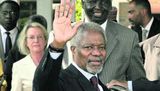 Kofi Annan ávítar stjórnmálaleiðtoga