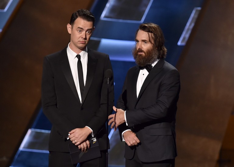  Colin Hanks og Will Forte.