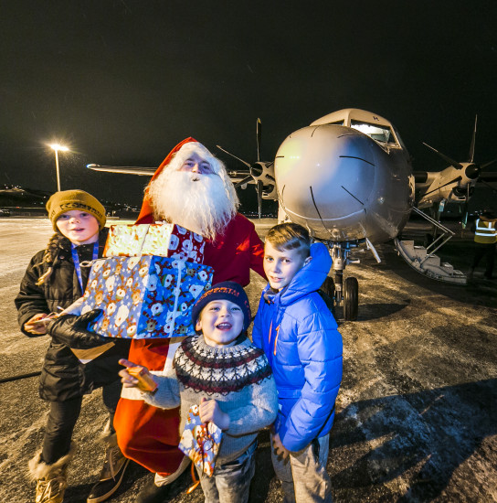 Gluggagægir tók Fokkerinn norður á Akureyri