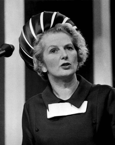 8. október 1970. Margaret Thatcher sem ráðherra menntamála í ríkisstjórn Edward Heath.