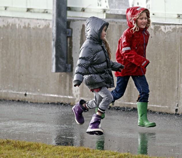 Höfuðborgarbúar fengu sínar fyrstu haustlægðir beint í fangið í vikunni