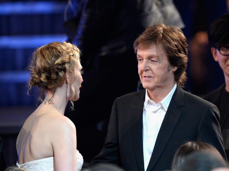 Jordyn Blum og Paul McCartney.