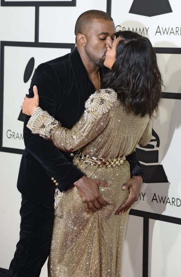  Kim Kardashian ogKanye West.